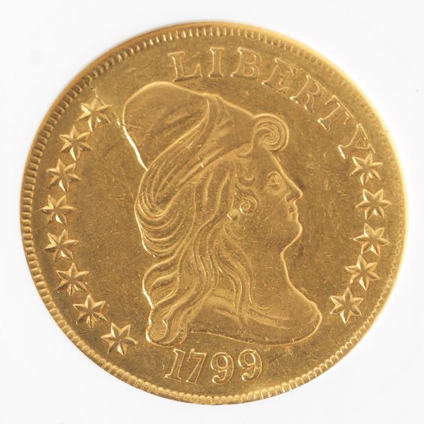 ANACS 1799 $10 EF 45  Small