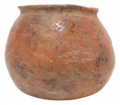 ANASAZI PLAINWARE POTTERY JAR,