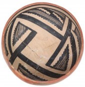 ANASAZI POLYCHROME POTTERY BOW