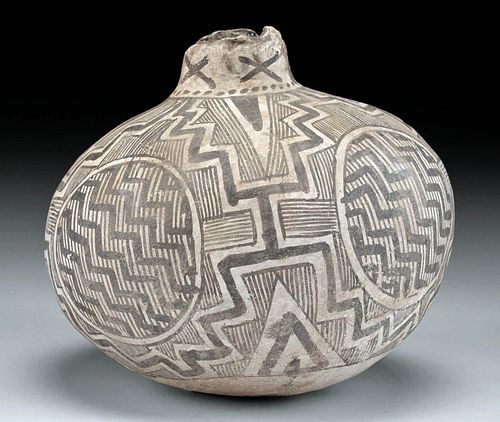 ANASAZI TULAROSA POTTERY BLACK ON