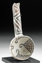 ANASAZI TULAROSA POTTERY LADLE