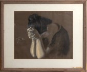 ANATOL SHULKIN "GRIEF" PASTEL