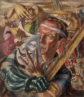 ANATOL SHULKIN MAN WITH SWORD