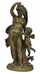 ANATOLE GUILLOT BRONZE SCULPTU