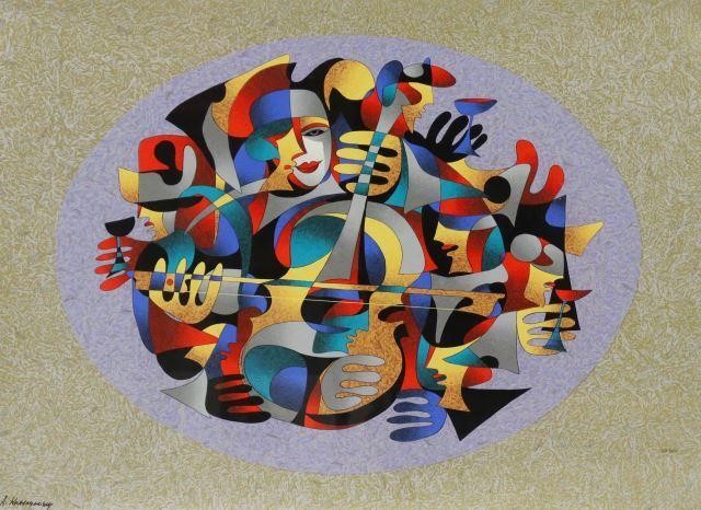 ANATOLE KRASNYANSKY (B.1930) 'CELLO