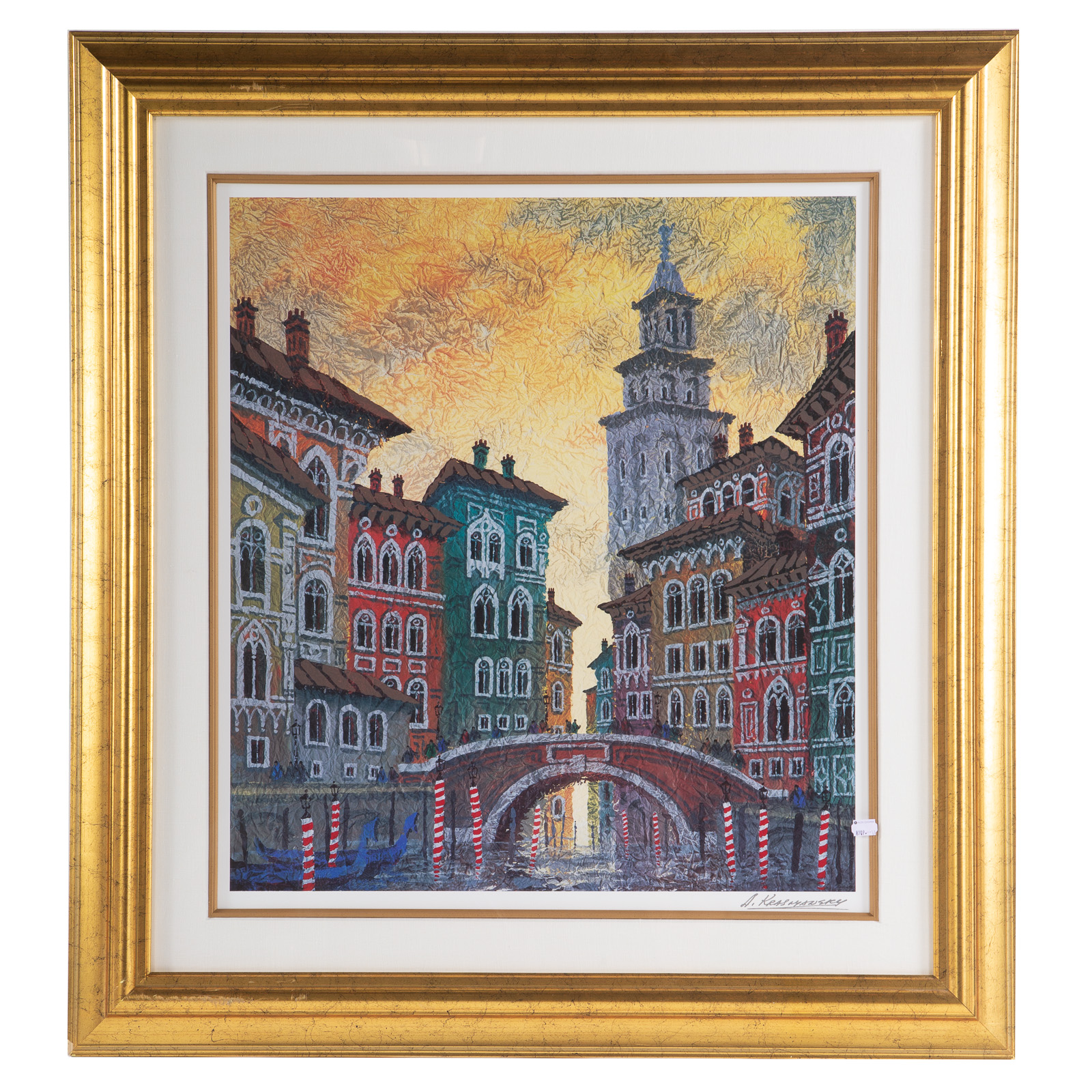 ANATOLE KRASNYANSKY. "VENICE,