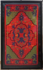 ANATOLIAN HOOK RUG IN SHADOWBO