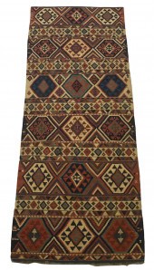 ANATOLIAN KELIM (3'X8') Three