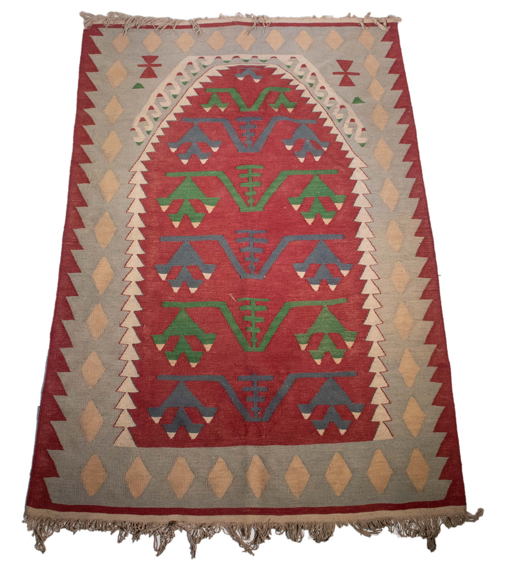 ANATOLIAN KILIM PRAYER Late 19th