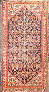 ANATOLIAN PICTORIAL WOOL RUG,