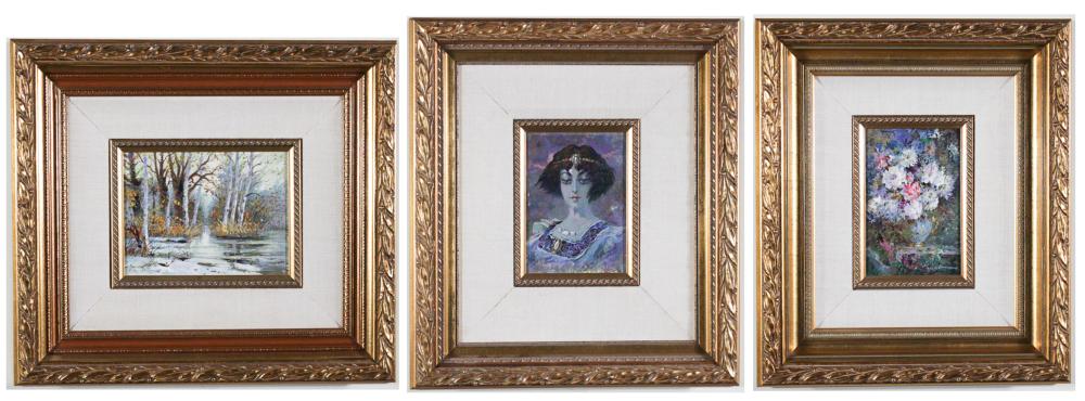 ANATOLY KRISOCHENKO THREE OILS ON