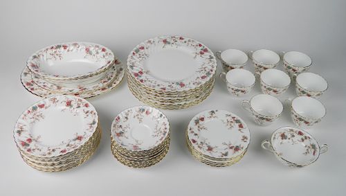 ANCESTRAL MINTON PORCELAIN DINNER