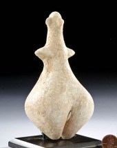 ANCIENT AMLASH LIMESTONE IDOL