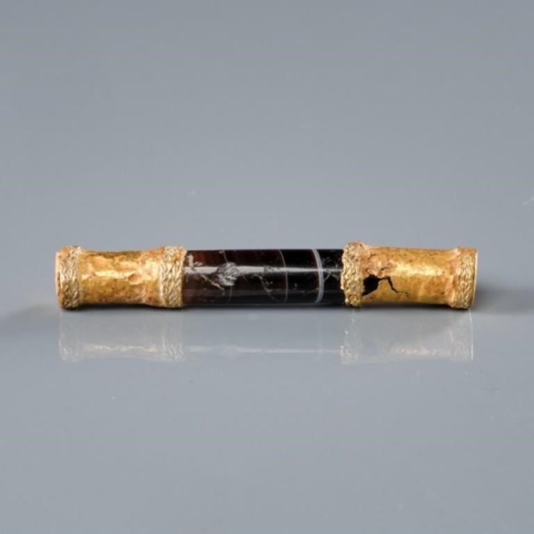 ANCIENT BANDED AGATE PENDANTAn
