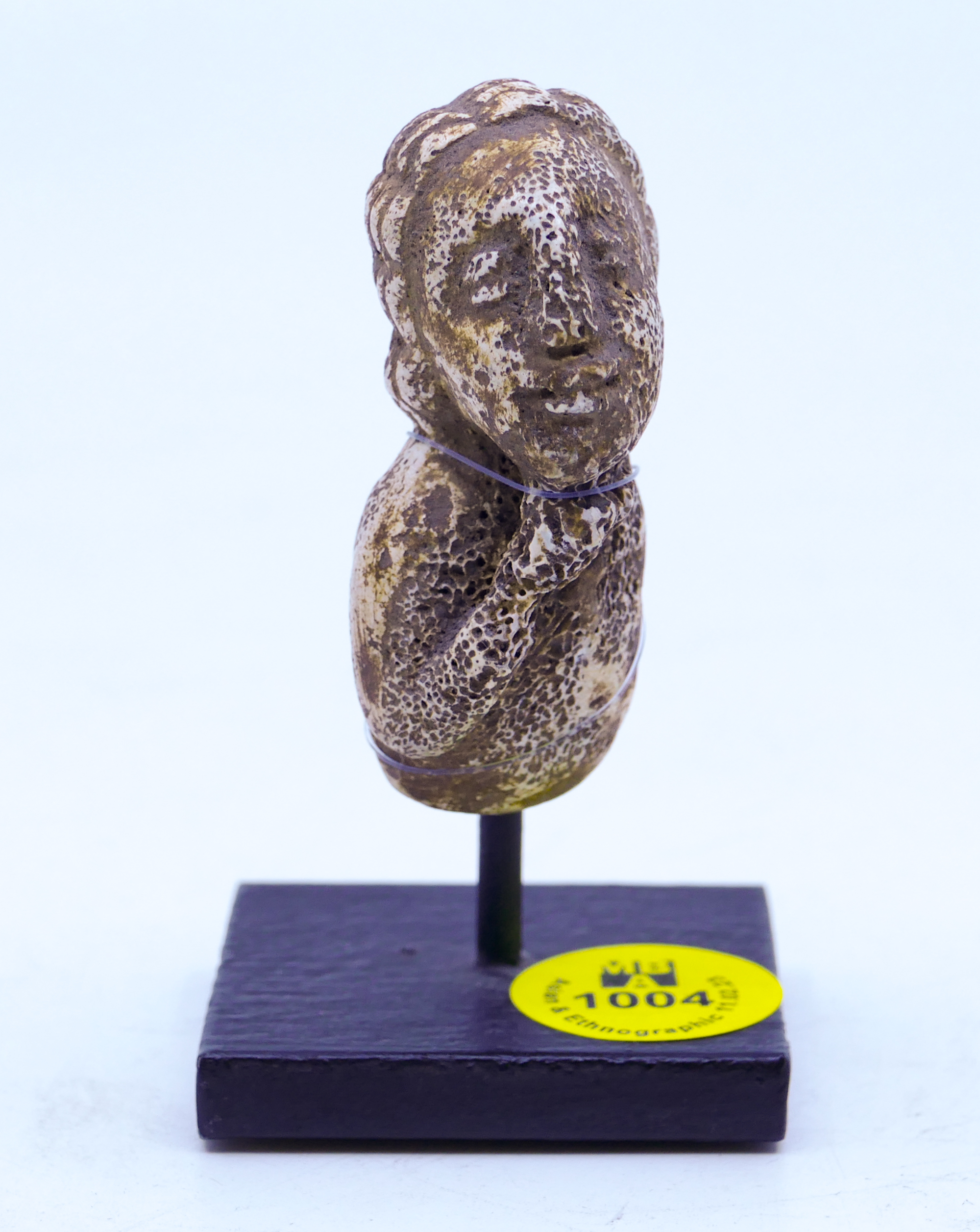 Ancient Carved Bone Figure Fragment