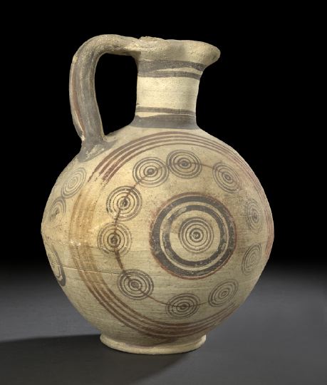 Ancient Cypriot Polychromed Pottery