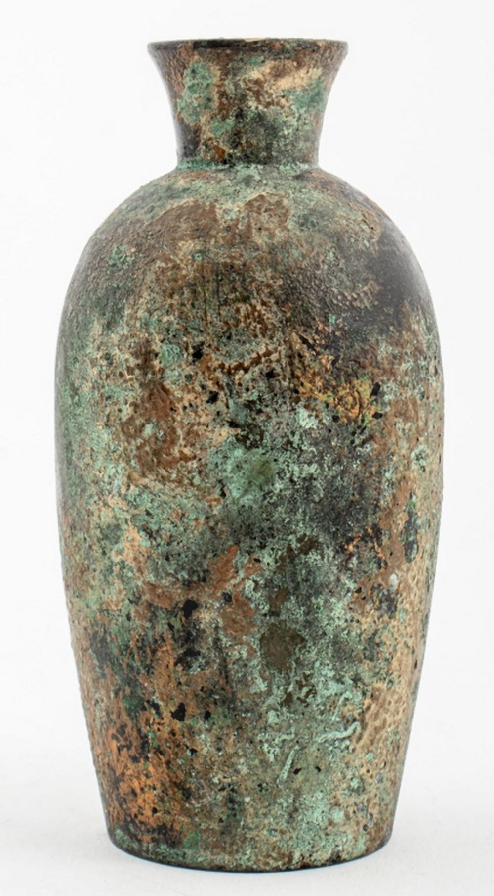 ANCIENT DIMINUTIVE BRONZE VASE