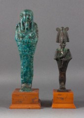 Ancient Egyptian bronze figure