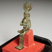 ANCIENT EGYPTIAN BRONZE ISIS A
