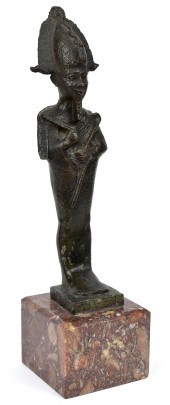 ANCIENT EGYPTIAN BRONZE OF OSI