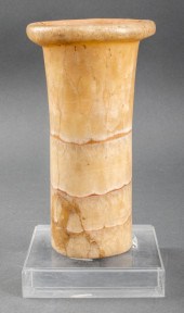 ANCIENT EGYPTIAN CARVED ALABAS