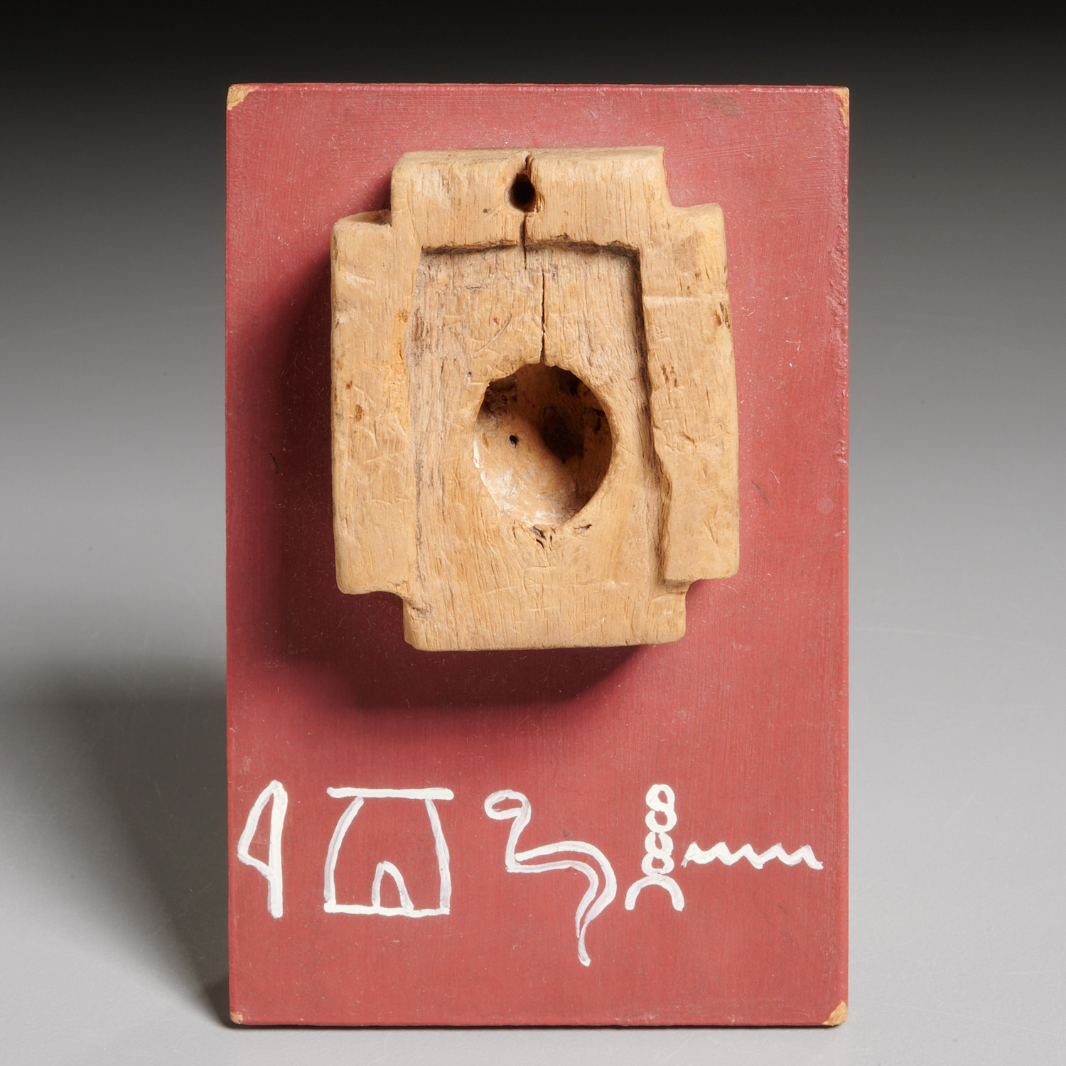 ANCIENT EGYPTIAN CARVED WOOD