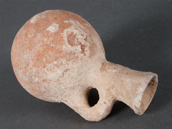 Ancient Egyptian clay bottle 4