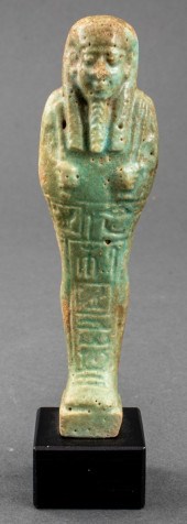 ANCIENT EGYPTIAN FAIENCE USHAB
