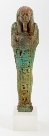 ANCIENT EGYPTIAN FAIENCE USHAB