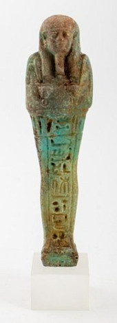 ANCIENT EGYPTIAN FAIENCE USHAB