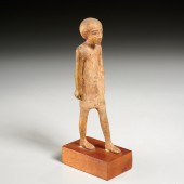ANCIENT EGYPTIAN GILTWOOD STAT