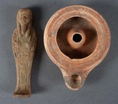 Ancient Egyptian pottery ushab