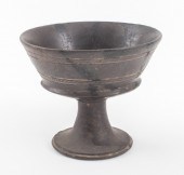 ANCIENT ETRUSCAN BUCCHERO FOOT