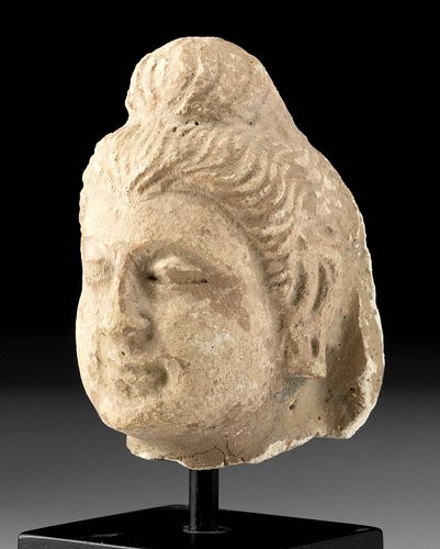 ANCIENT GANDHARAN STUCCO BUDDHA