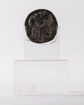 ANCIENT GREEK ATHENIAN "OWL" T