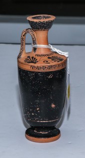 ANCIENT GREEK BLACK-GLAZED LEK