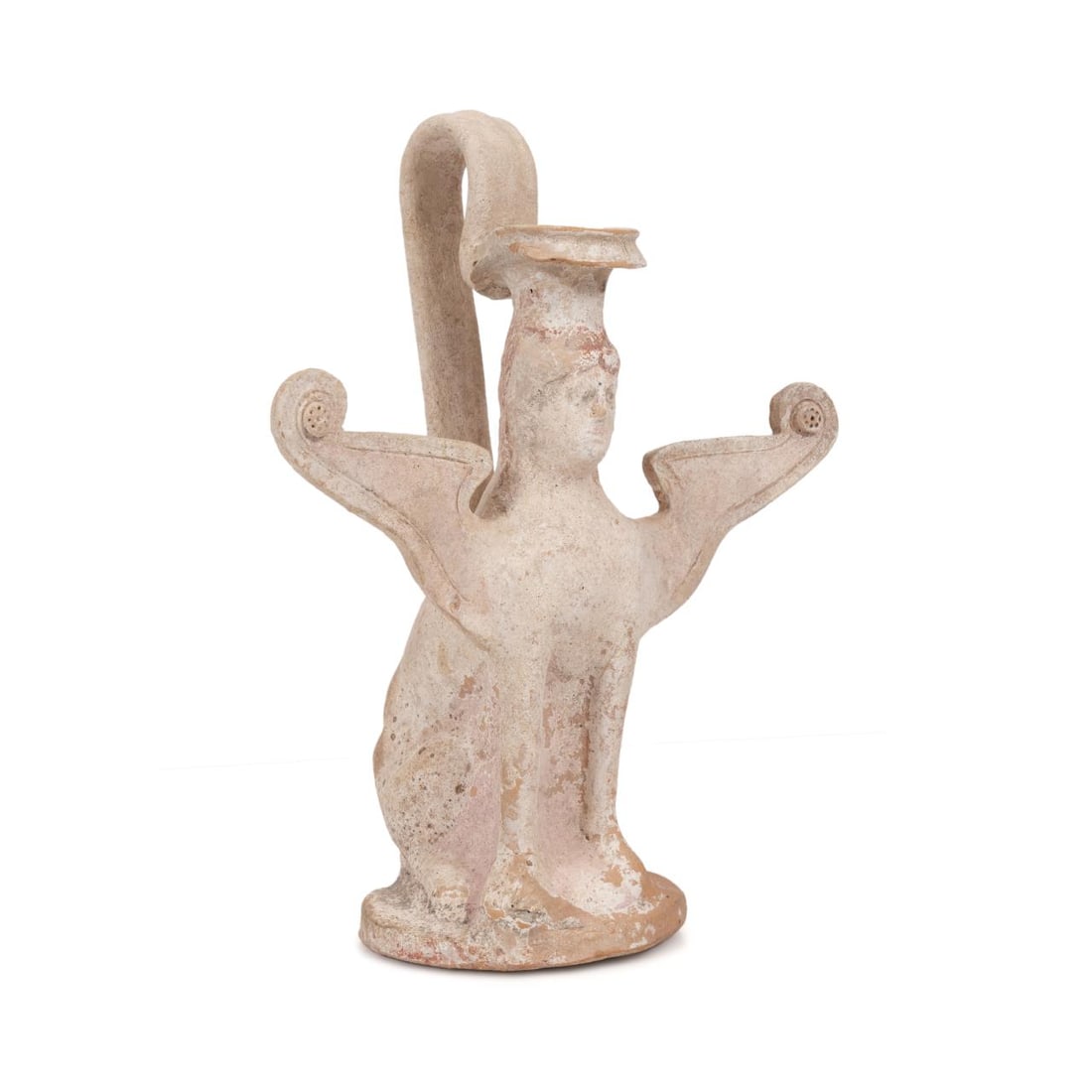 ANCIENT GREEK CANOSAN WARE SPHINX