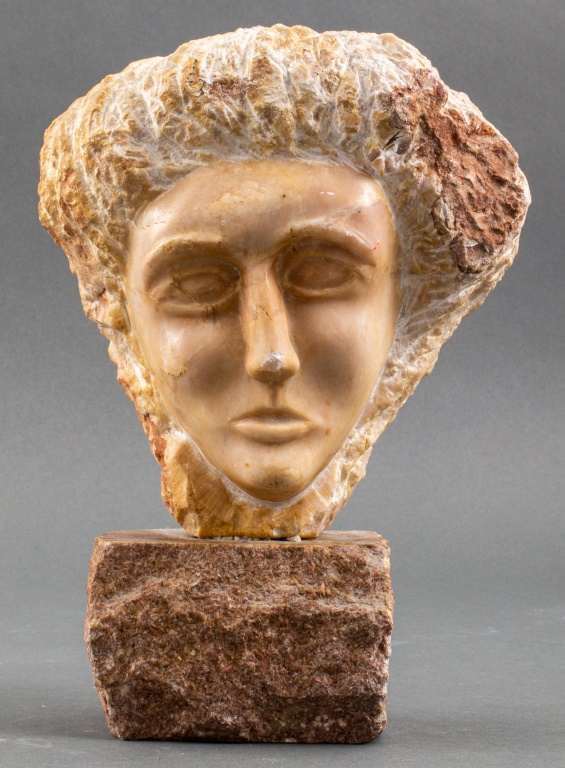 ANCIENT GREEK MANNER MALE HEAD