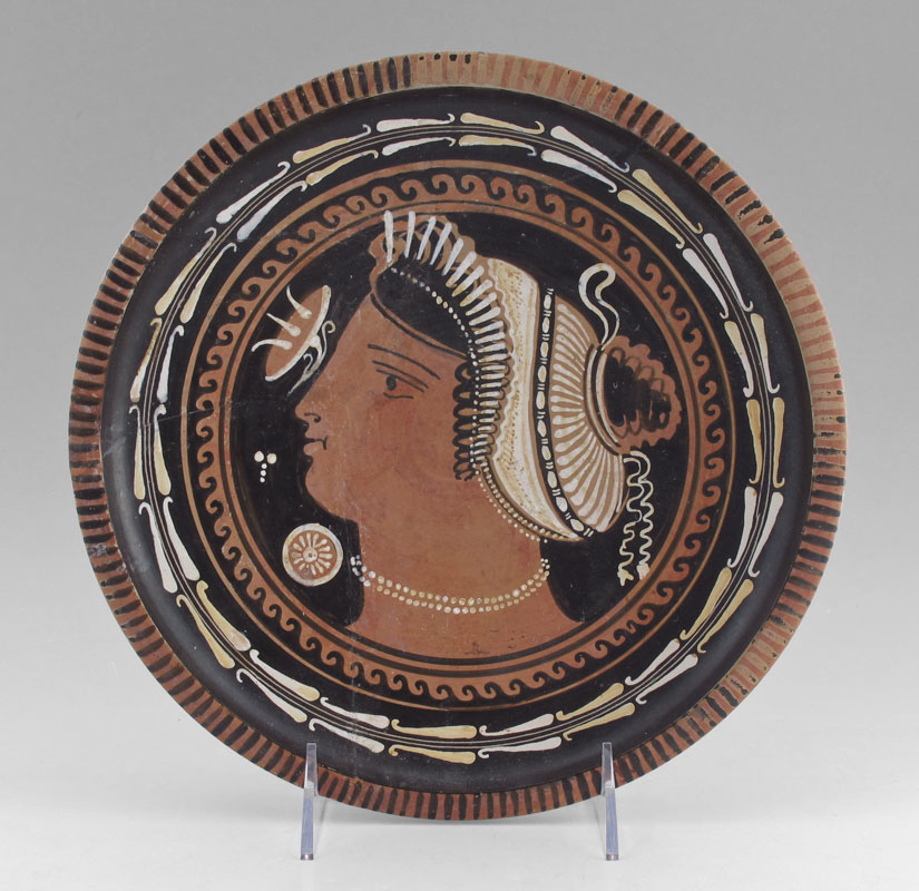 ANCIENT GREEK RED FIGURE POTTERY
