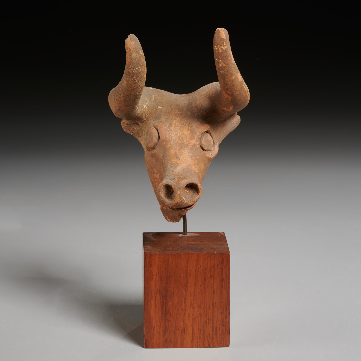 ANCIENT HITTITE BULL HEAD,