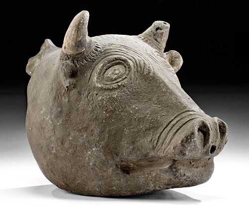 ANCIENT NEAR EASTERN POTTERY BULL