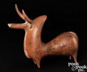 ANCIENT PERSIAN POTTERY BULL R
