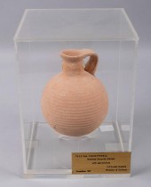 ANCIENT POT IN PLEXIGLASS, GIV