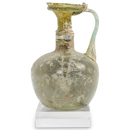 ANCIENT ROMAN GLASS OINOCHOE