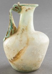 ANCIENT ROMAN GLASS UNGUENT BO