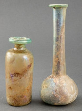 ANCIENT ROMAN GLASS UNGUENTARI