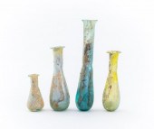 ANCIENT ROMAN GLASS UNGUENTARI