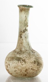 ANCIENT ROMAN GLASS UNGUENTARI