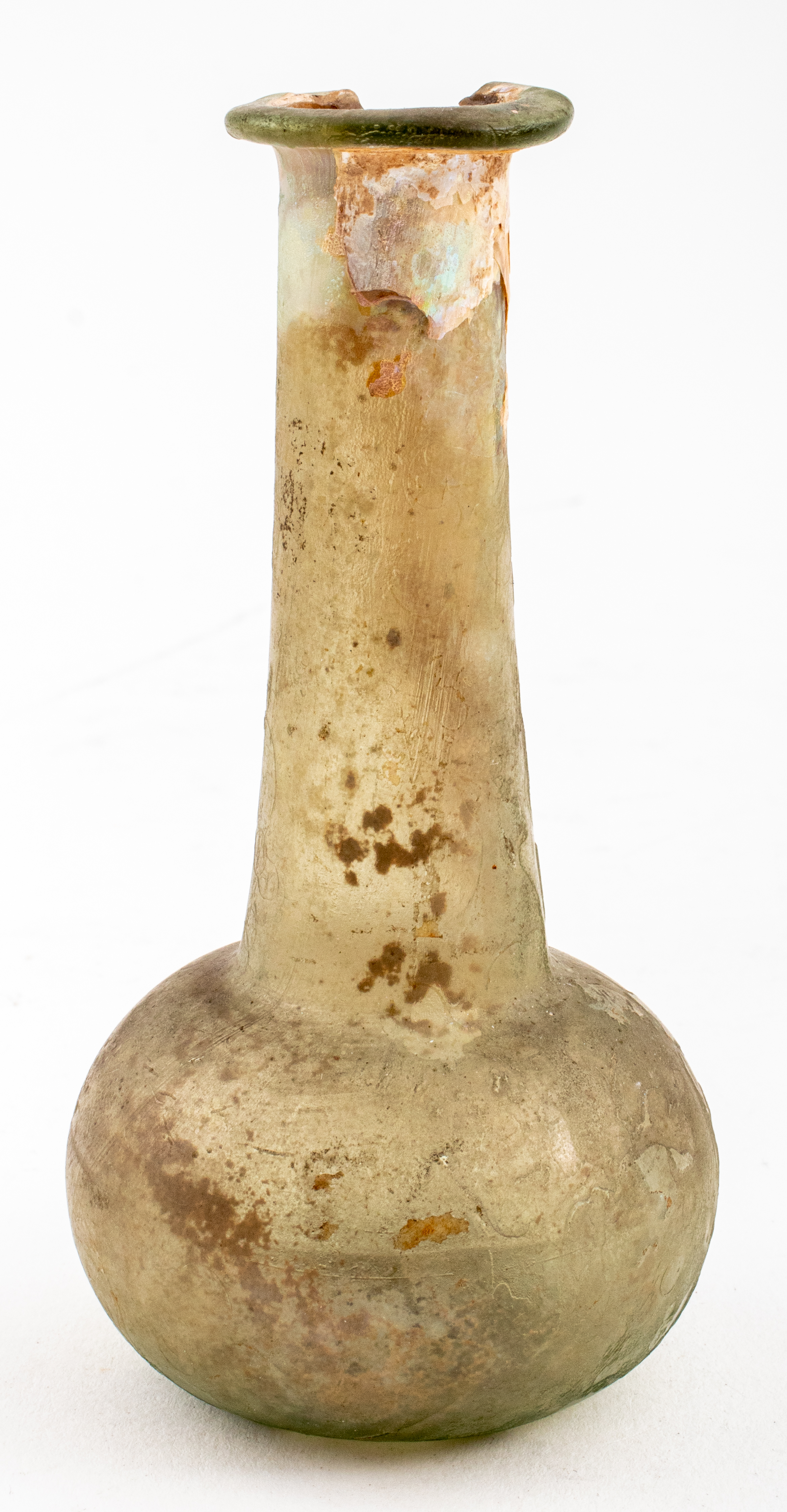 ANCIENT ROMAN GREEN GLASS