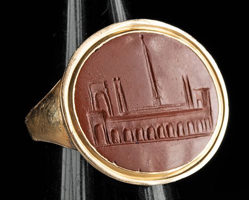 ANCIENT ROMAN JASPER INTAGLIO